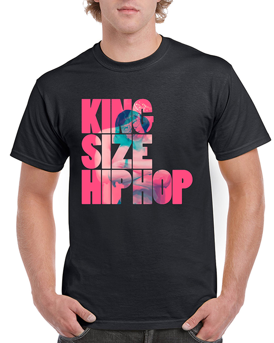 Tシャツ:KingSize HIPHOP（Black）